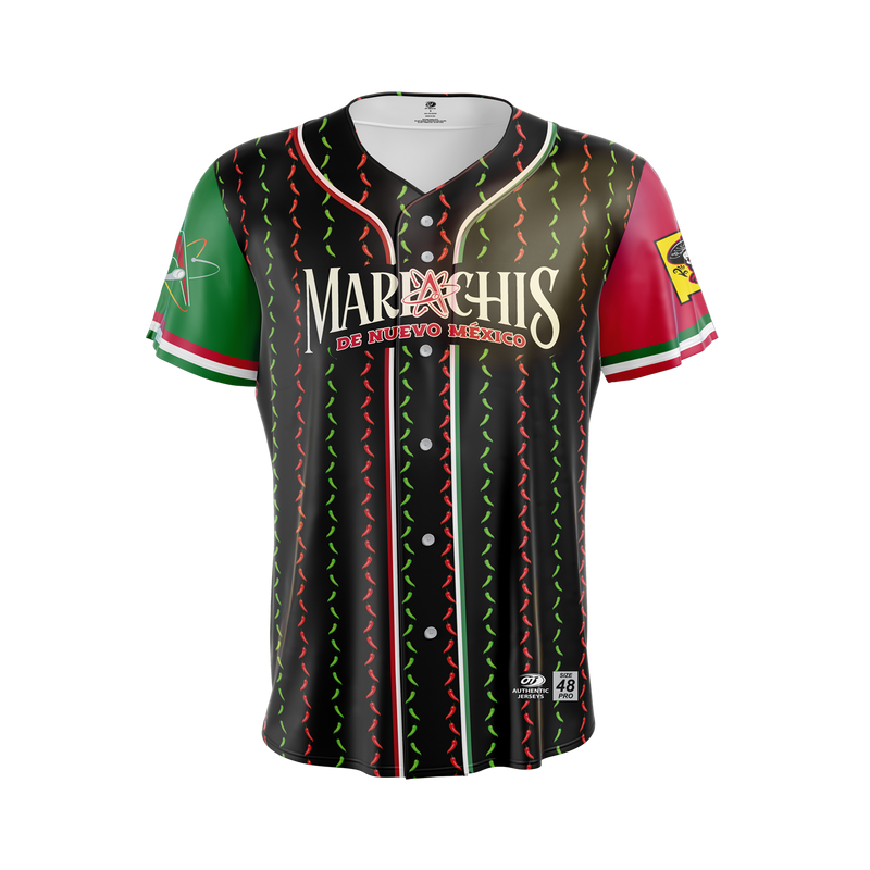 Albuquerque Isotopes Jersey-Yth Mariachis Cinco Sublimated