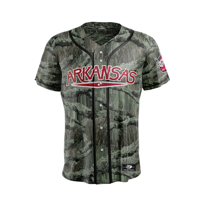 Arkansas Travelers OT Sports Youth Alternate Camo Replica Jersey