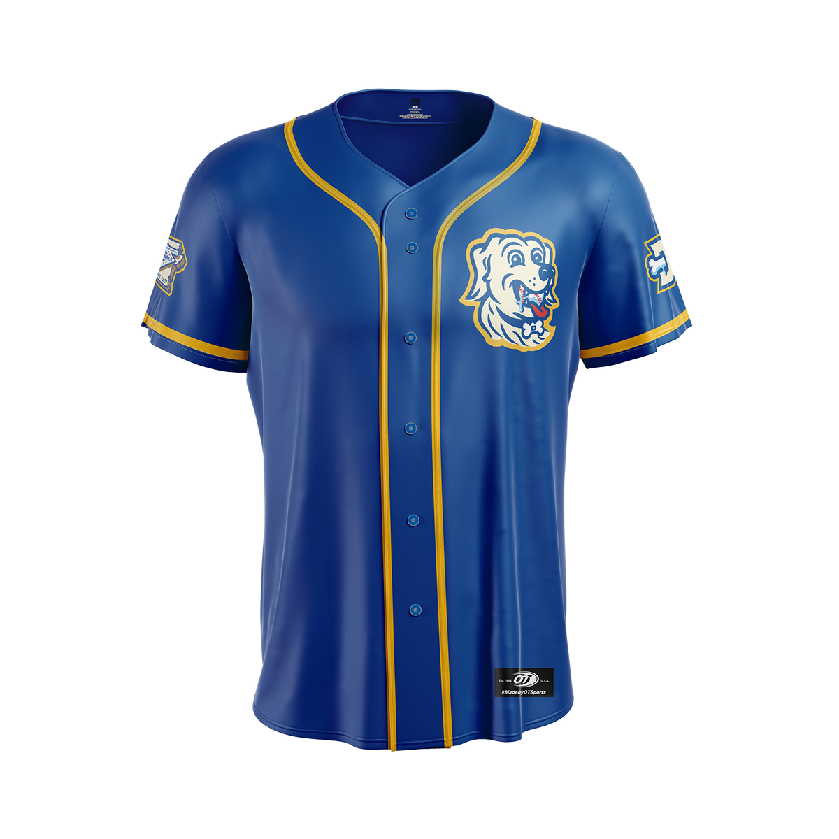 Barkansas Dizzys OT Sports Adult Royal Replica Jersey