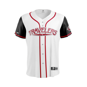 Arkansas Travelers OT Sports Adult Home White Authentic Jersey