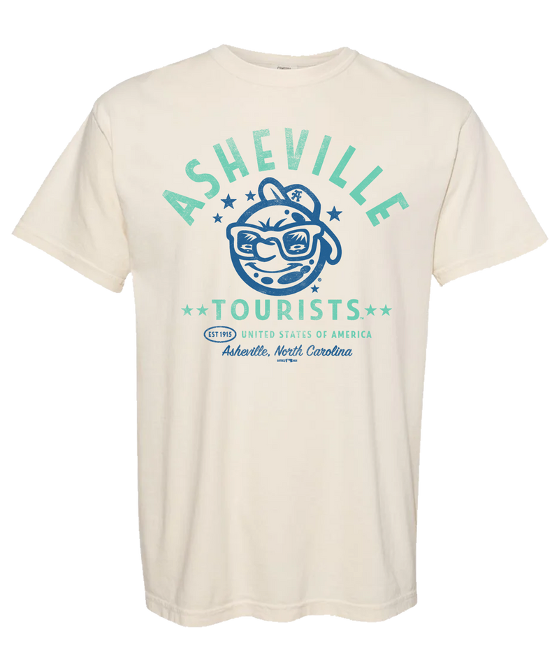 The Asheville Tourists Comfort Colors Vintage USA T-shirt