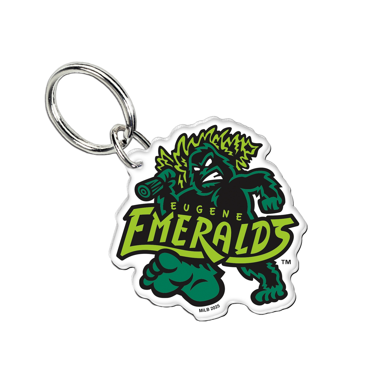 Eugene Emeralds WinCraft Dye-Cut Keychain
