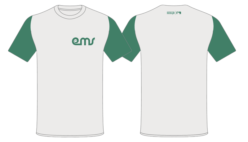 Eugene Emeralds Baseballism Vintage Ems T-Shirt