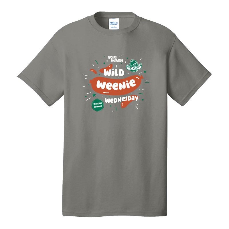 Eugene Emeralds Wild Weenie Wednesday T-Shirt