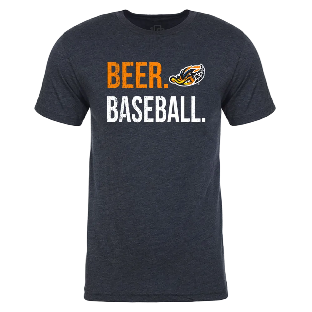 108 Beer Baseball Navy Tee
