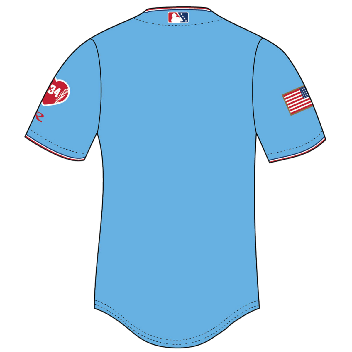 Hill City Howlers Adult Alternate 1 Replica Sublimated Jersey