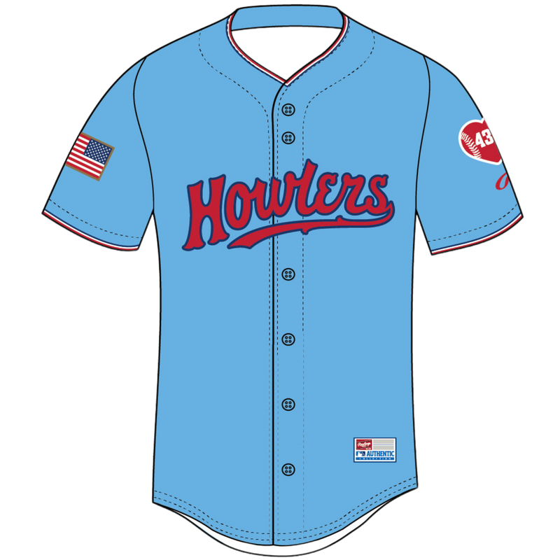 Hill City Howlers Youth Replica Alternate 1 Sublimated Jersey
