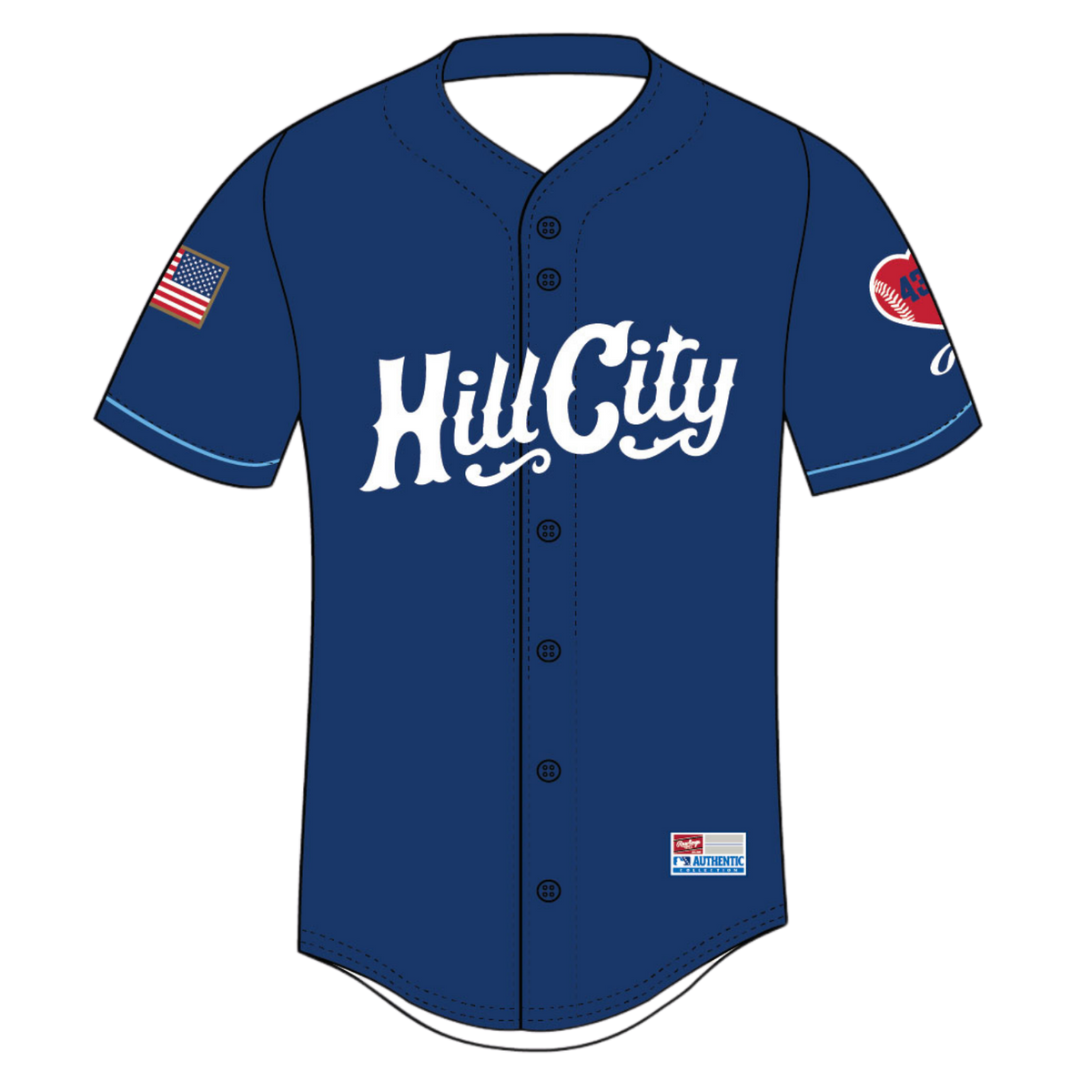 Hill City Howlers Adult Alternate 2 Replica Sublimated Jersey
