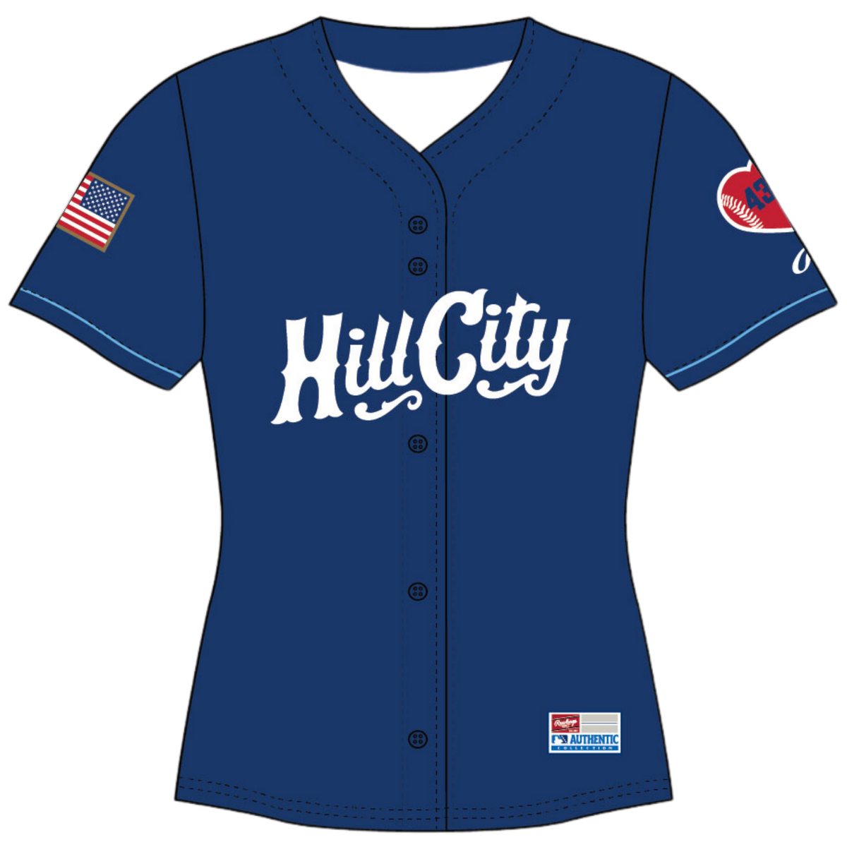 Hill City Howlers Women's Alternate 2 Replica Sublimated Jersey