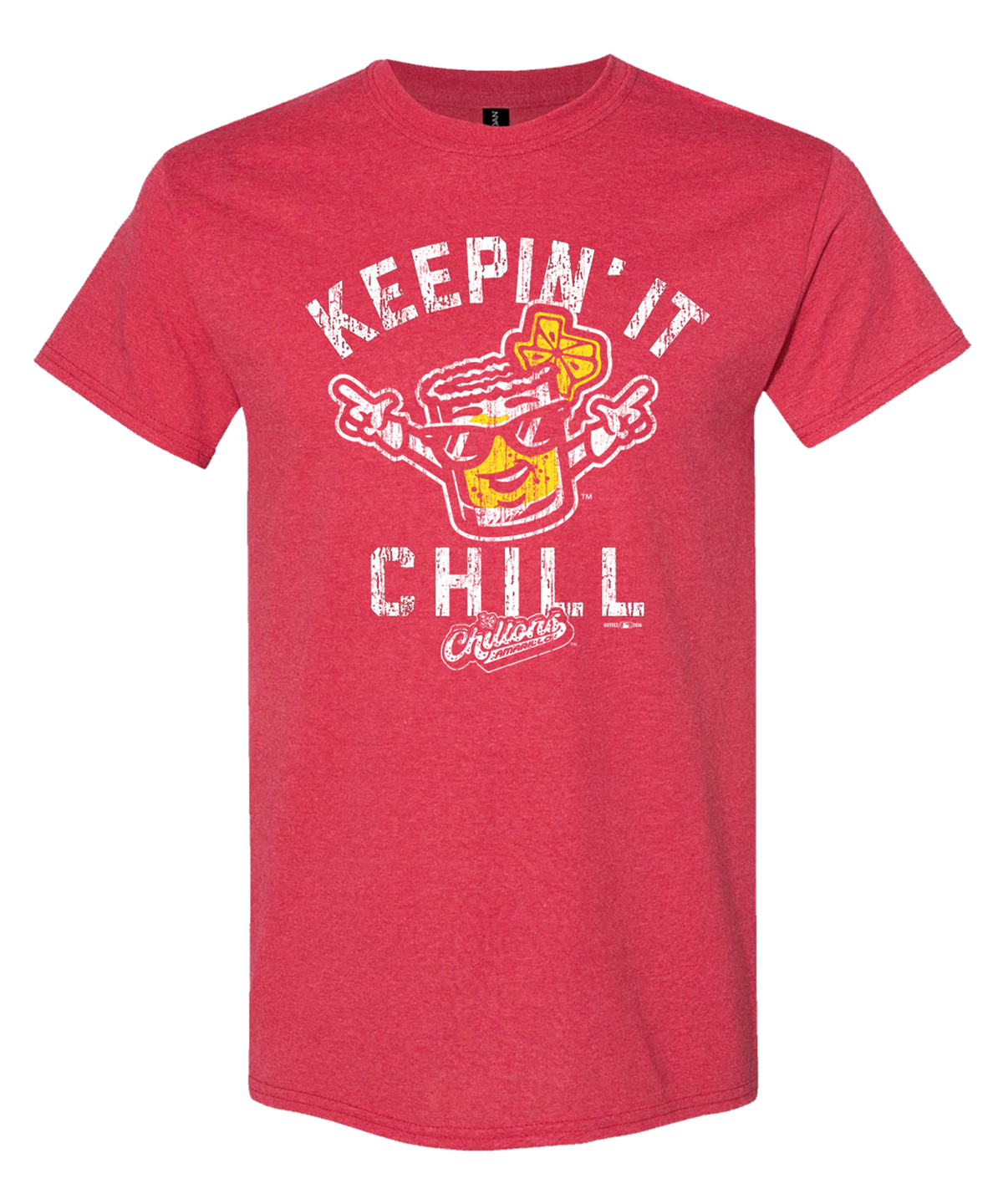 Chiltons Red Keepin' It Chill Tee