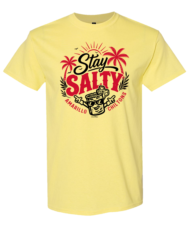 Chiltons Yellow Stay Salty Tee