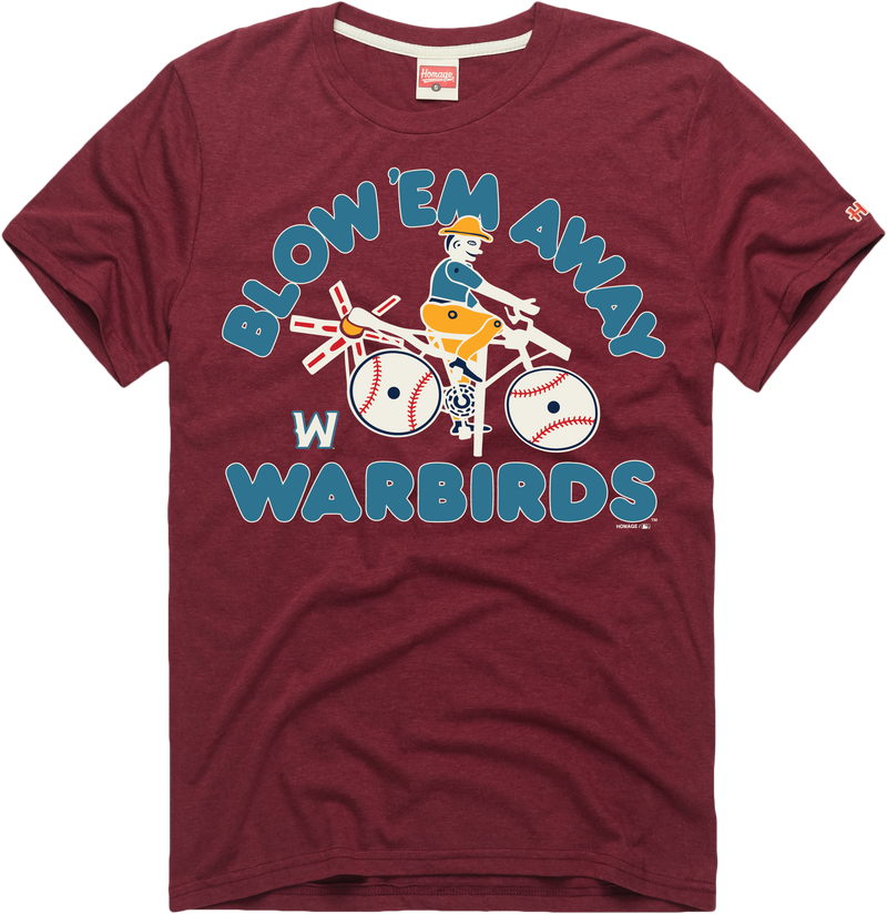 Wilson Warbirds Homage Red Whirligig T-Shirt
