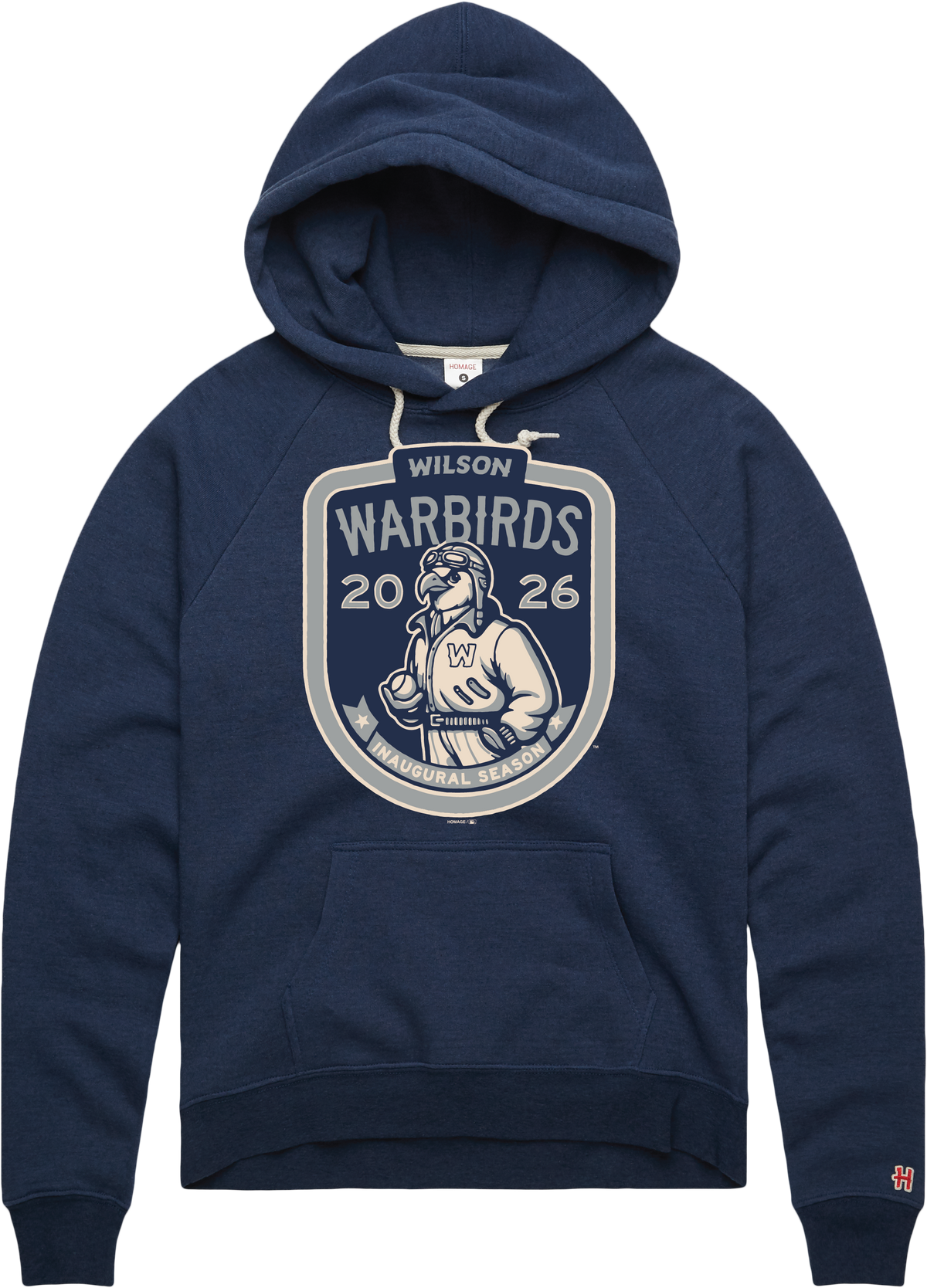 Wilson Warbirds Homage Navy 2026 Inaugural Season Womens Hoodie