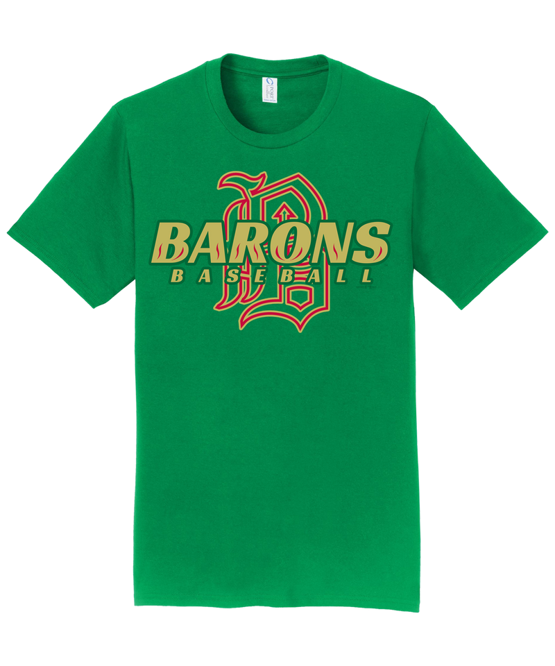 Barons Baseball College Tee