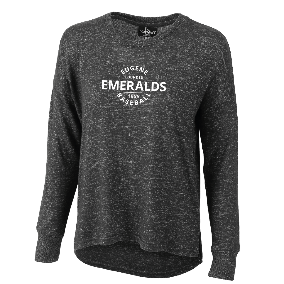 Eugene Emeralds Boxercraft Cuddle Soft Women's Crew Neck Sweatshirt