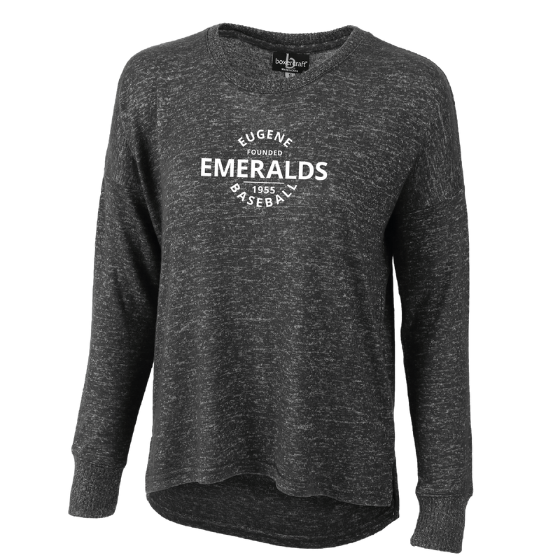 Eugene Emeralds Boxercraft Cuddle Soft Women's Crew Neck Sweatshirt