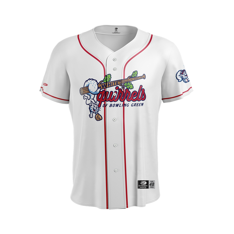 Youth White Squirrels Replica Jersey