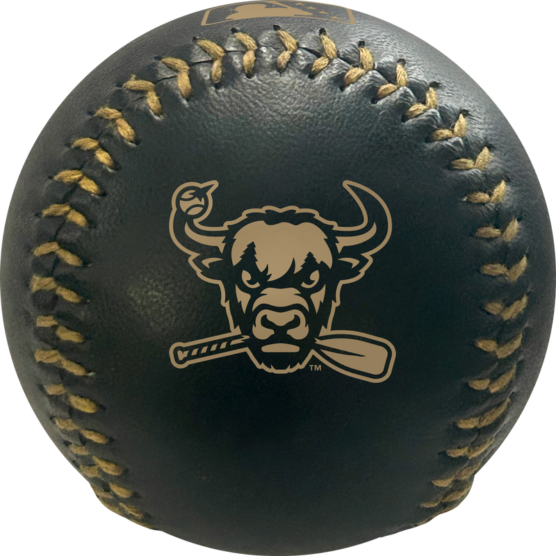 Salem RidgeYaks Rawlings Black and Gold Baseball