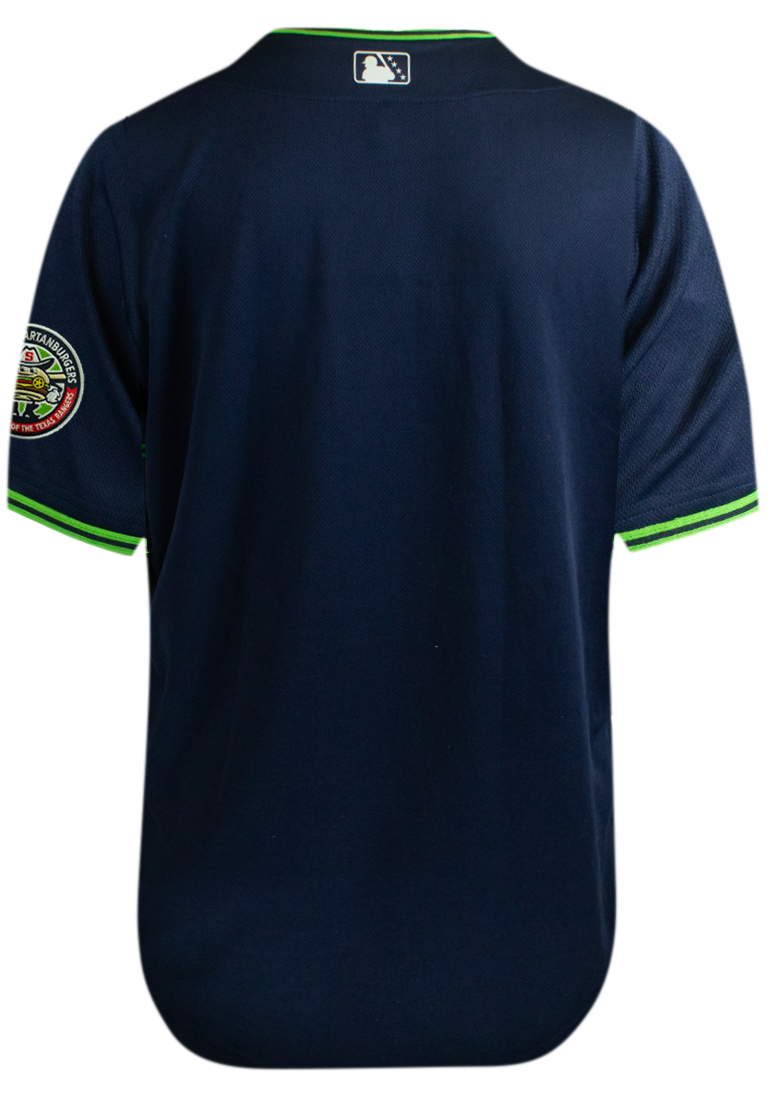 Youth Stitched Navy Jersey