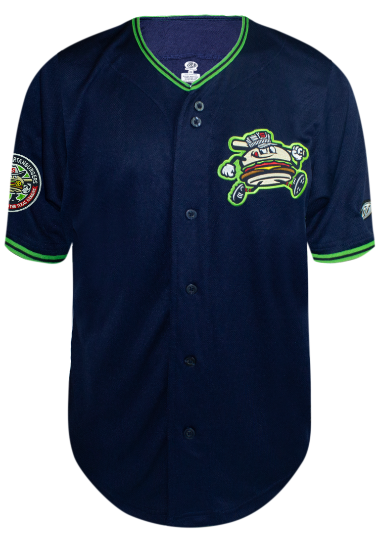 Youth Stitched Navy Jersey
