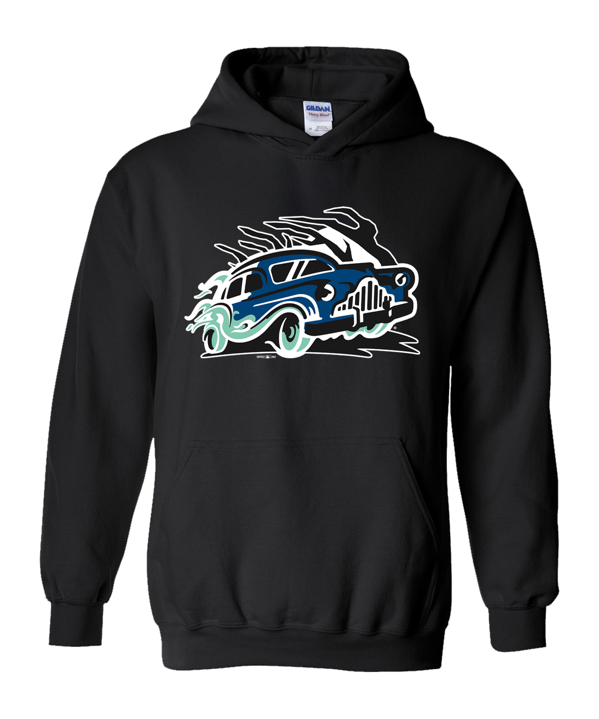 Eerie Wearies Black Roadster Hoodie