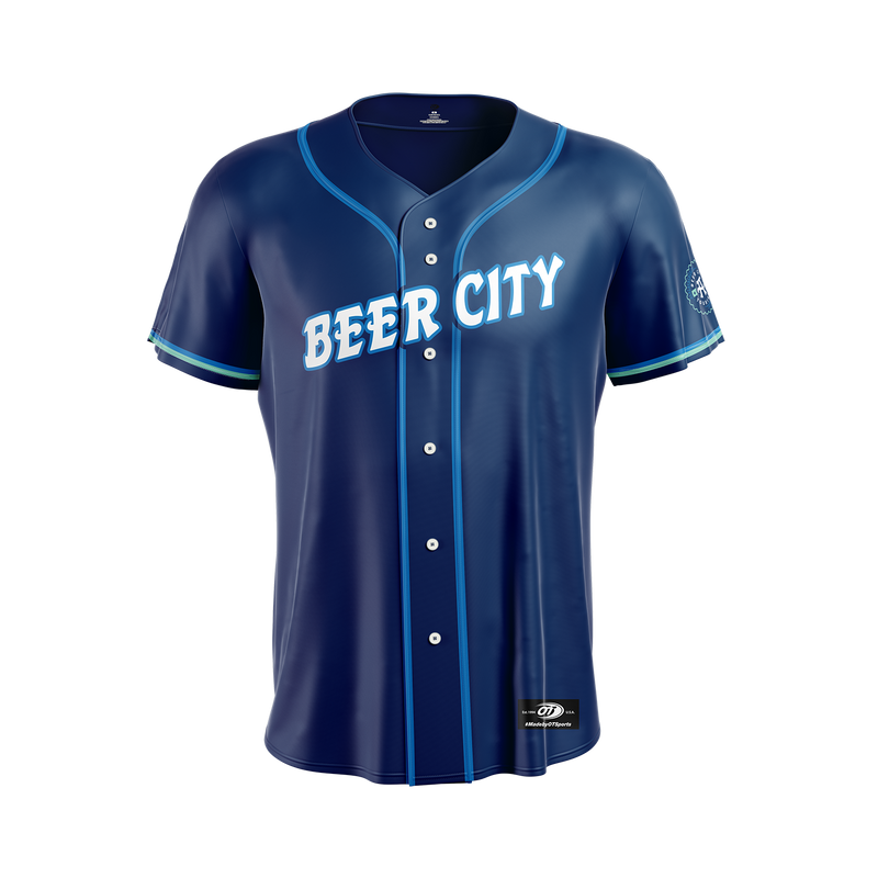 The Asheville Tourists Replica Beer City Tourists Jersey