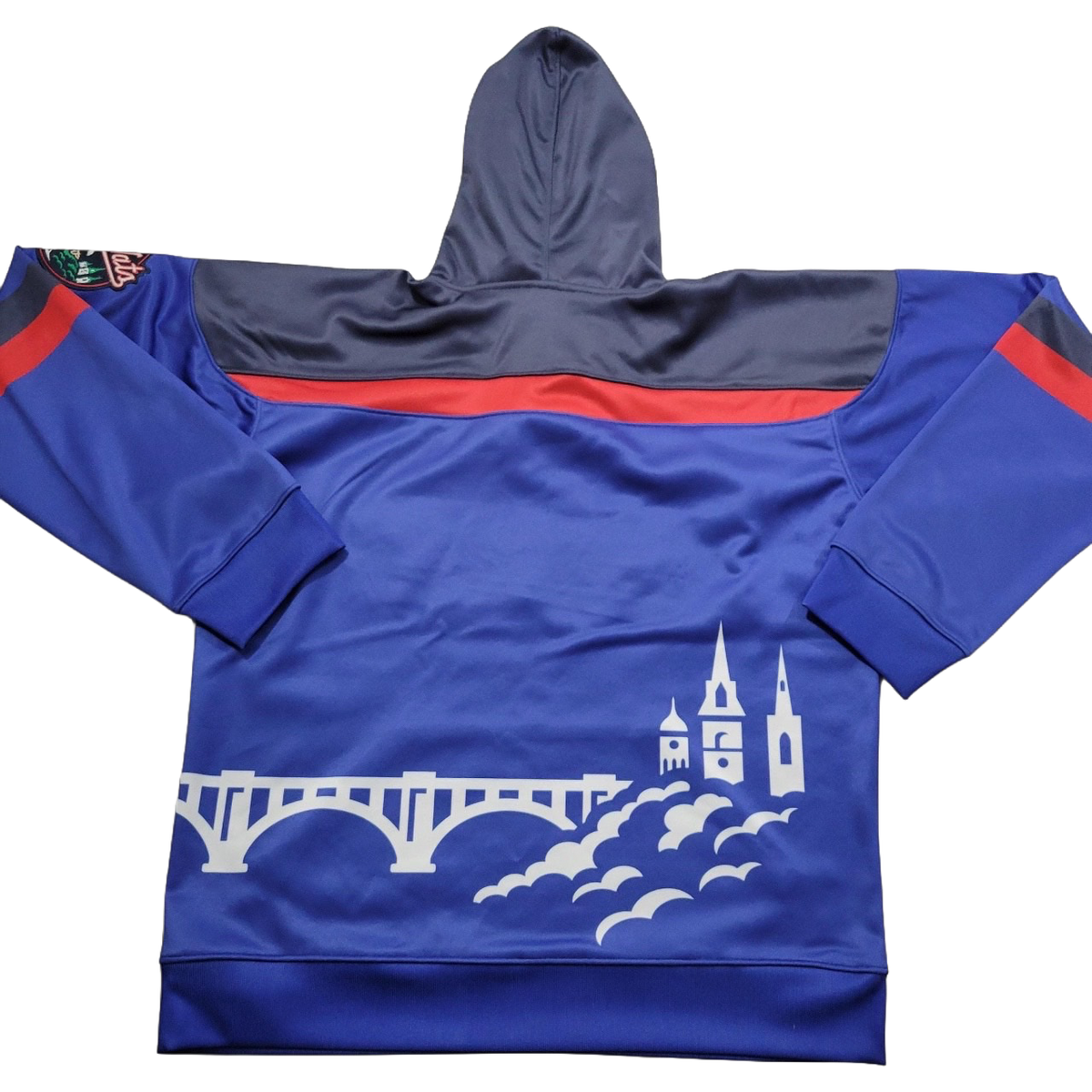 Official League Blue Hockey Hoodie