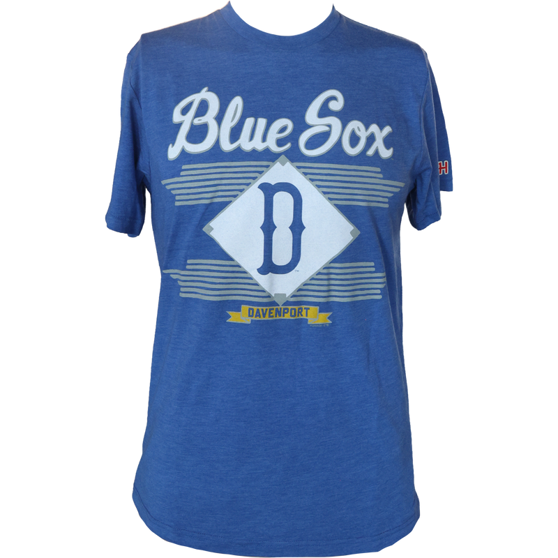 Homage Davenport Blue Sox Tee