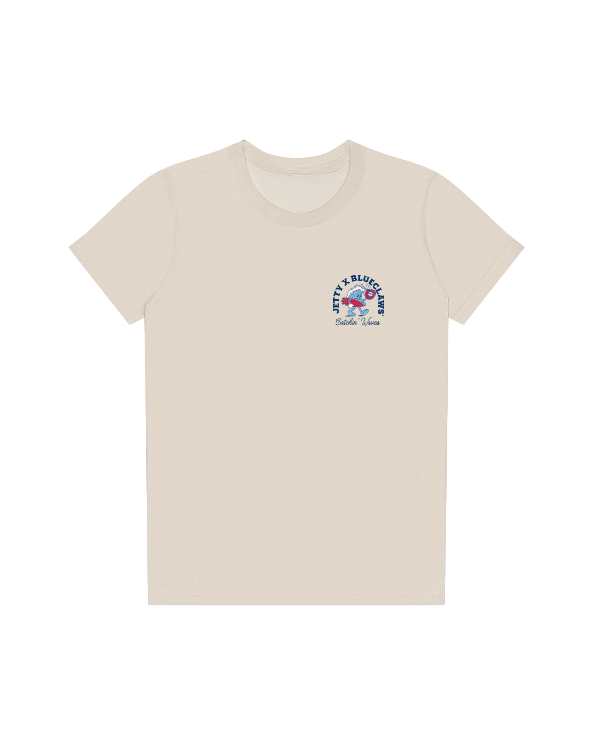 Jersey Shore BlueClaws Jetty X BlueClaws Collab Catchin' Waves T-Shirt