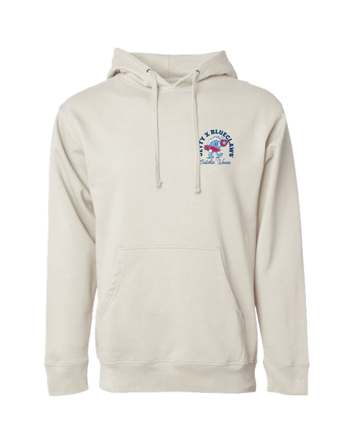 Jersey Shore BlueClaws Jetty X BlueClaws Catchin' Waves Hoodie
