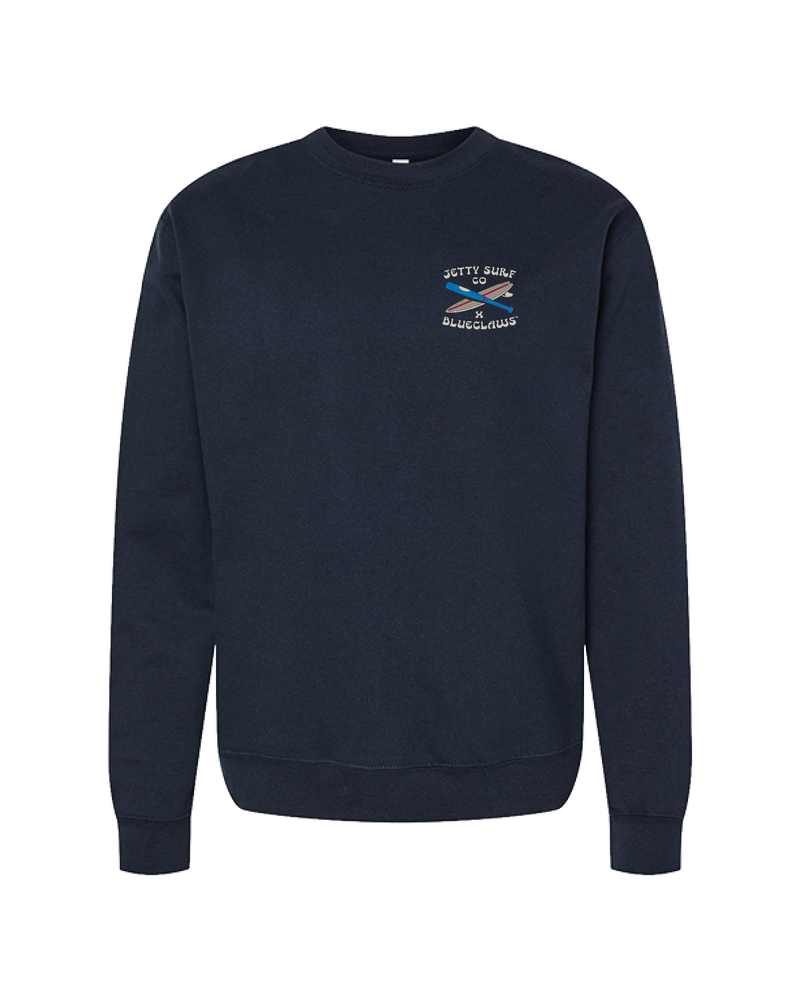 Jersey Shore BlueClaws Jetty X BlueClaws Crab Grab Crewneck Sweatshirt