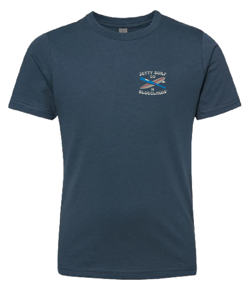 Jersey Shore BlueClaws Jetty X BlueClaws Crab Grab Youth T-Shirt