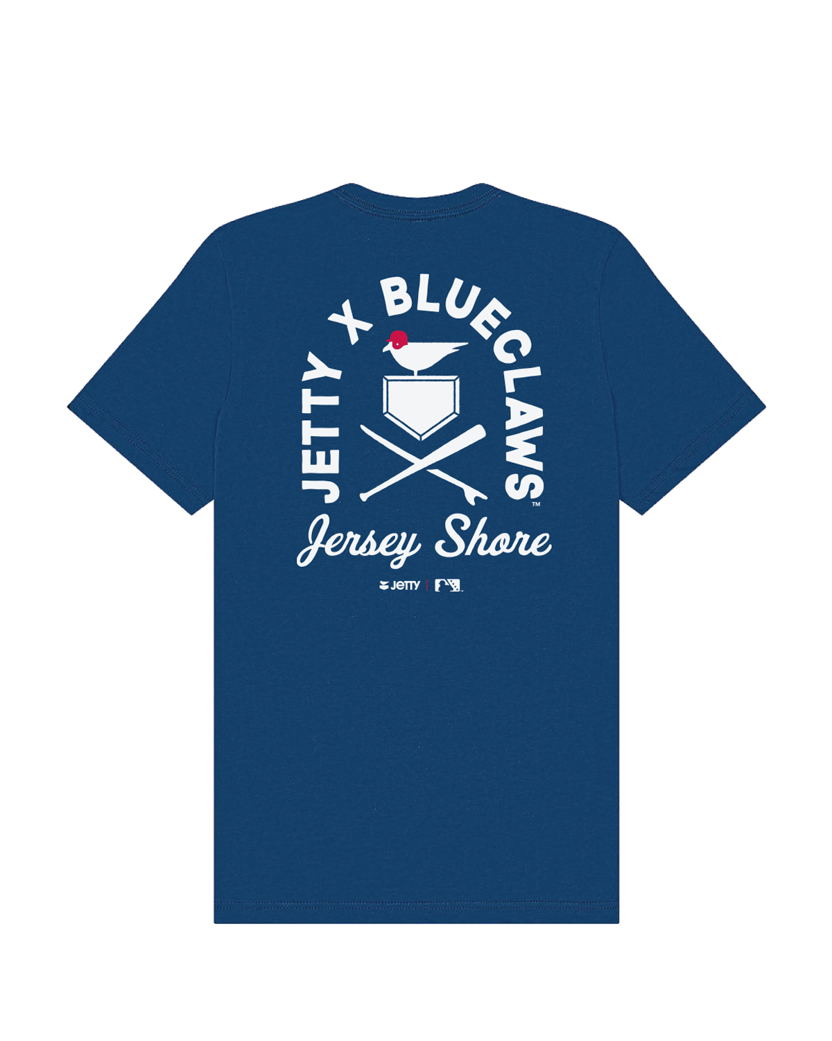Jersey Shore BlueClaws Jetty X BlueClaws Collab Home Plate T-Shirt