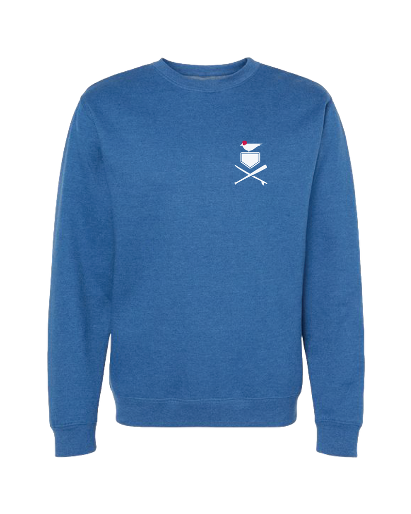 Jersey Shore BlueClaws Jetty X BlueClaws Home Plate Crewneck Sweatshirt
