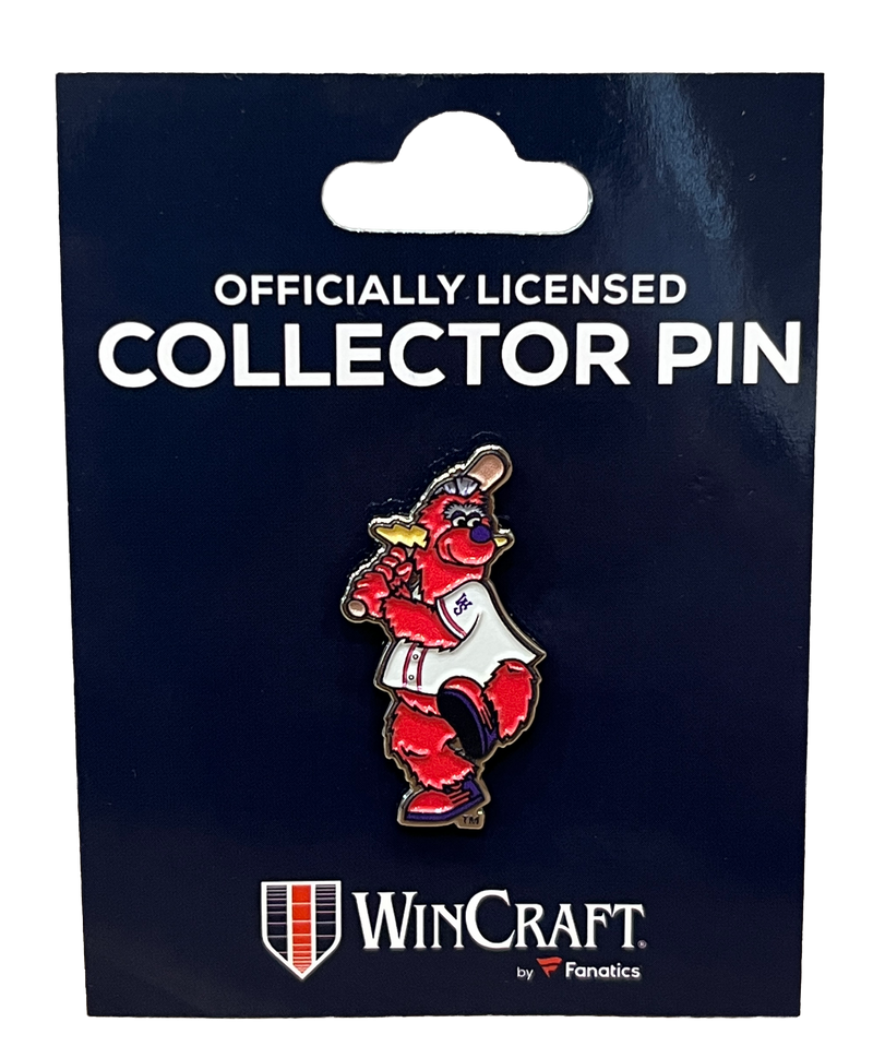 Winston-Salem Dash Mascot Collector Lapel Pin