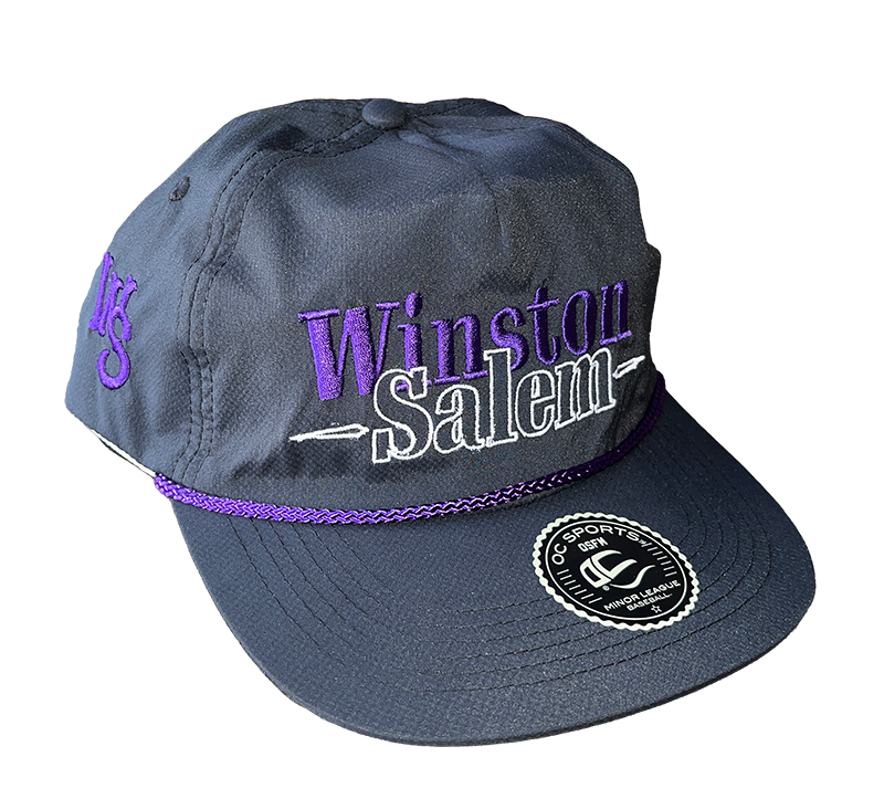 Winston-Salem Dash Boomer Rope Cap - Purple