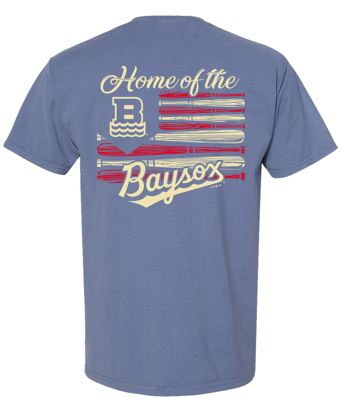 Chesapeake Baysox ADULT Comfort Colors Bat Flag 2026 SALTWATER