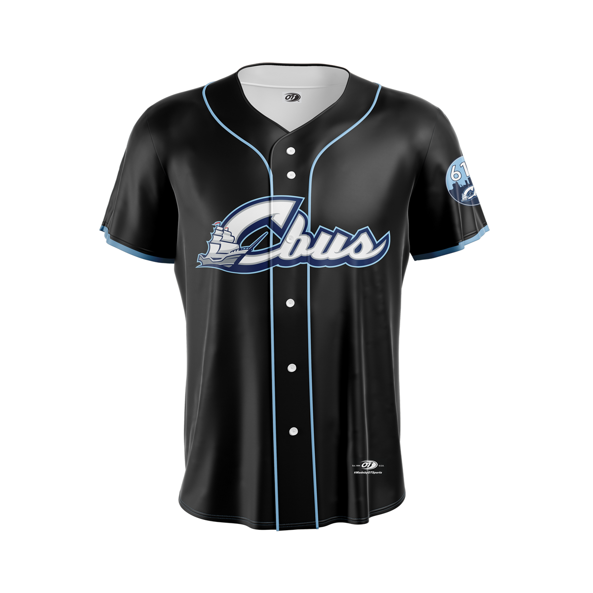 Columbus Clippers Youth CBus Black Jersey