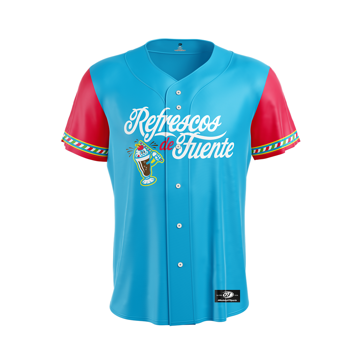 Youth COPA Refrescos de Fuente Replica Jersey
