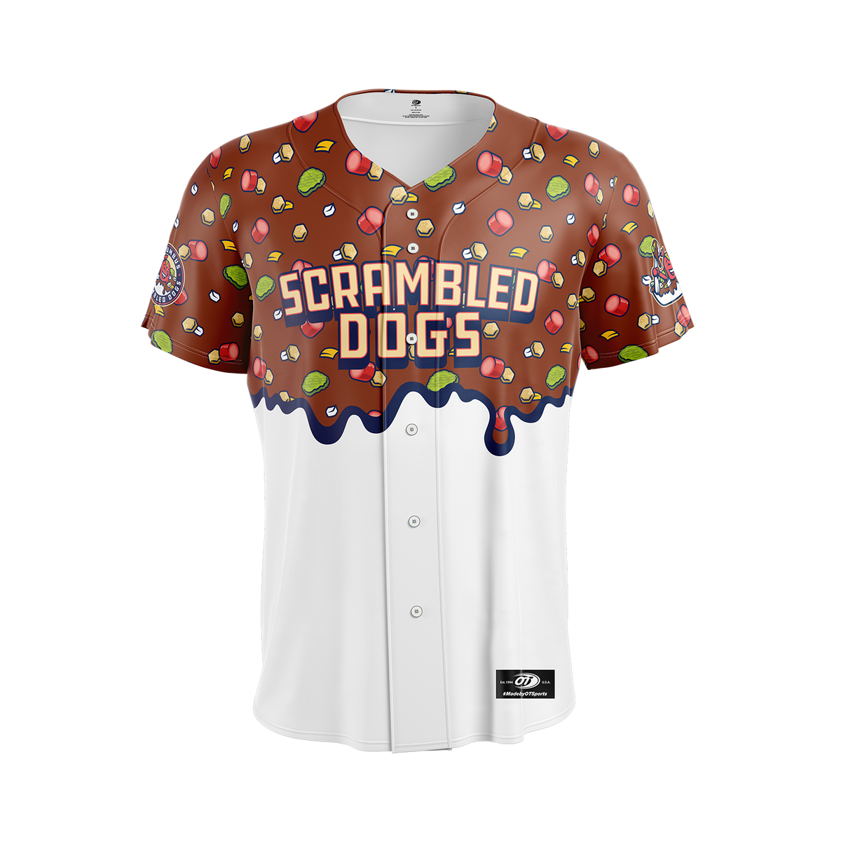 Youth Scrambled Dogs Replica Jersey