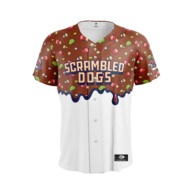 Adult Scrambled Dogs Replica Jersey