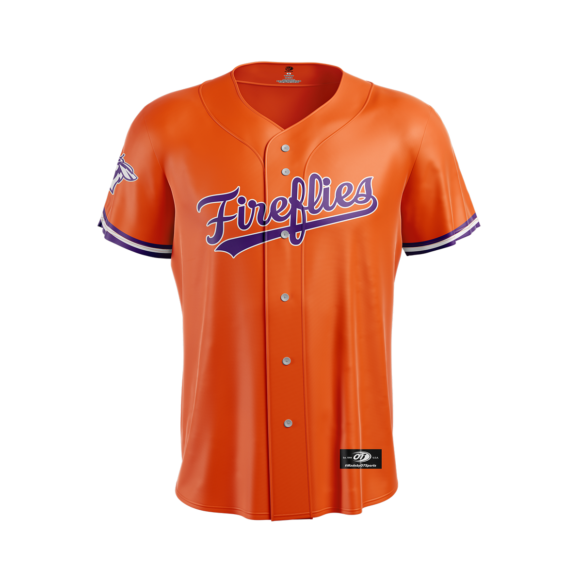 OTS Fireflies Bull Street Orange Edition Jersey