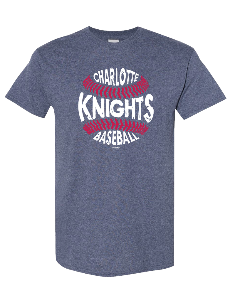 Charlotte Knights GoTeez Handwritten Baseball Tee