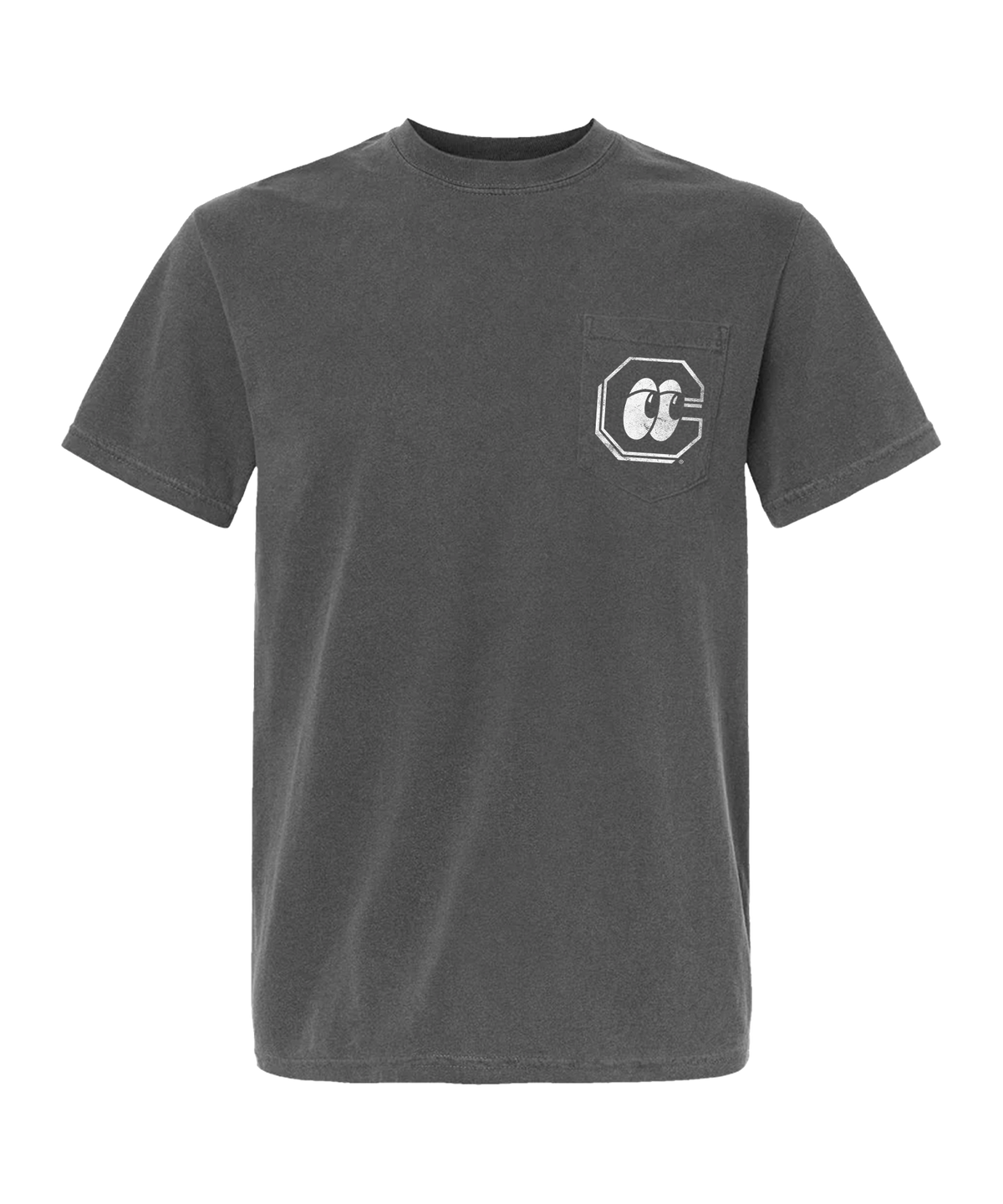Chattanooga Lookouts Inaugural Season Distressed Dark Grey Tee