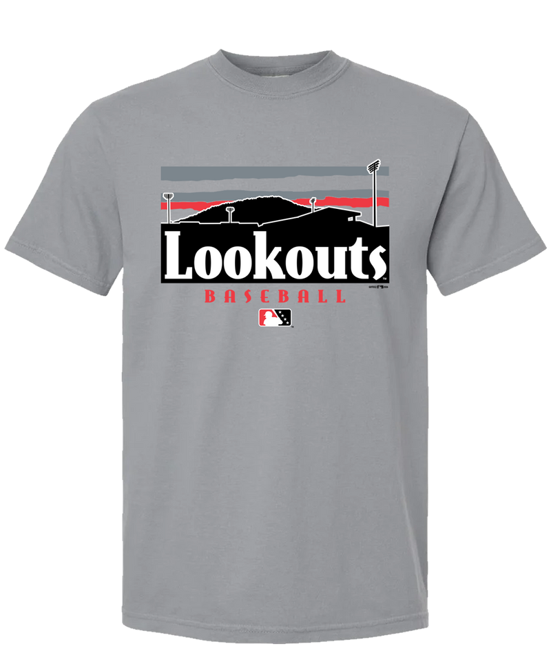 Chattanooga Lookouts Stadium Sky Short Sleeve Tee