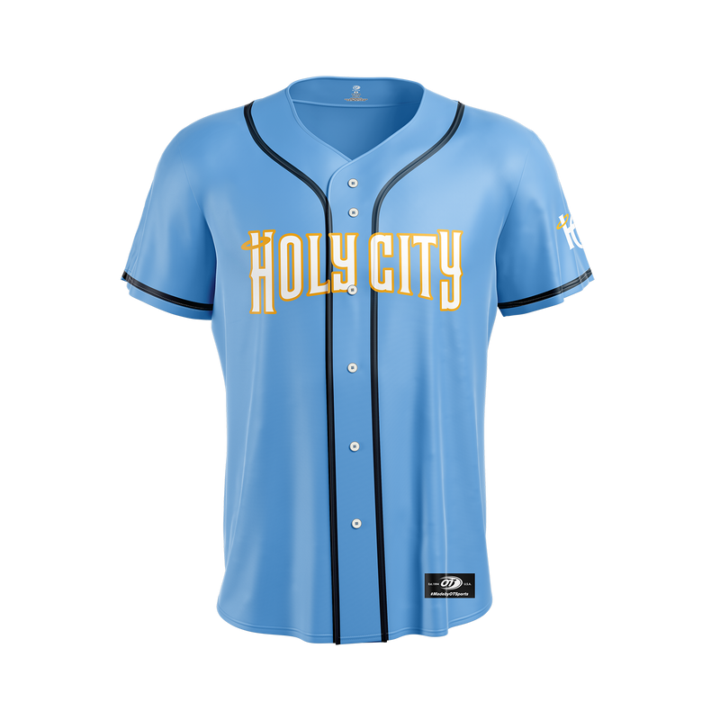 Charleston RiverDogs 2026 Authentic On-Field Holy City Blue Jersey