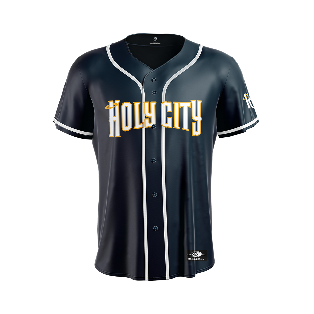 Charleston RiverDogs 2026 Authentic On-Field Holy City Navy Jersey