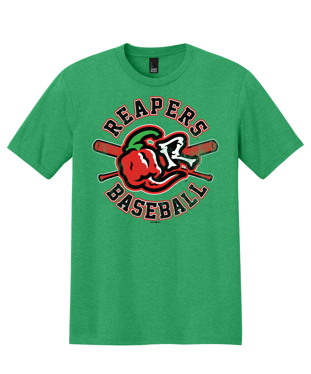 Carolina Reapers Crossed Bats T-shirt