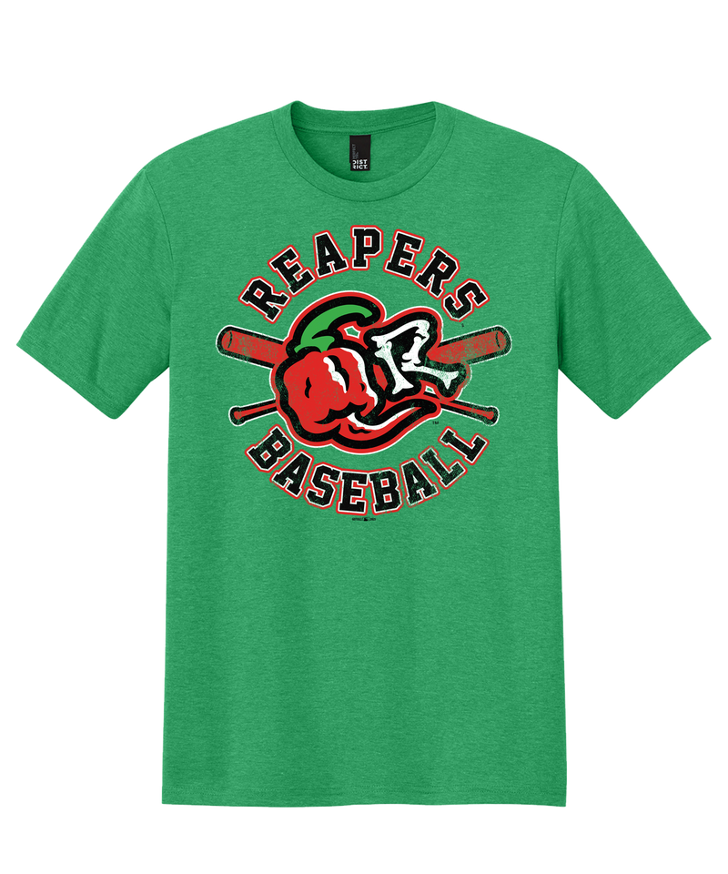 Carolina Reapers Crossed Bats T-shirt