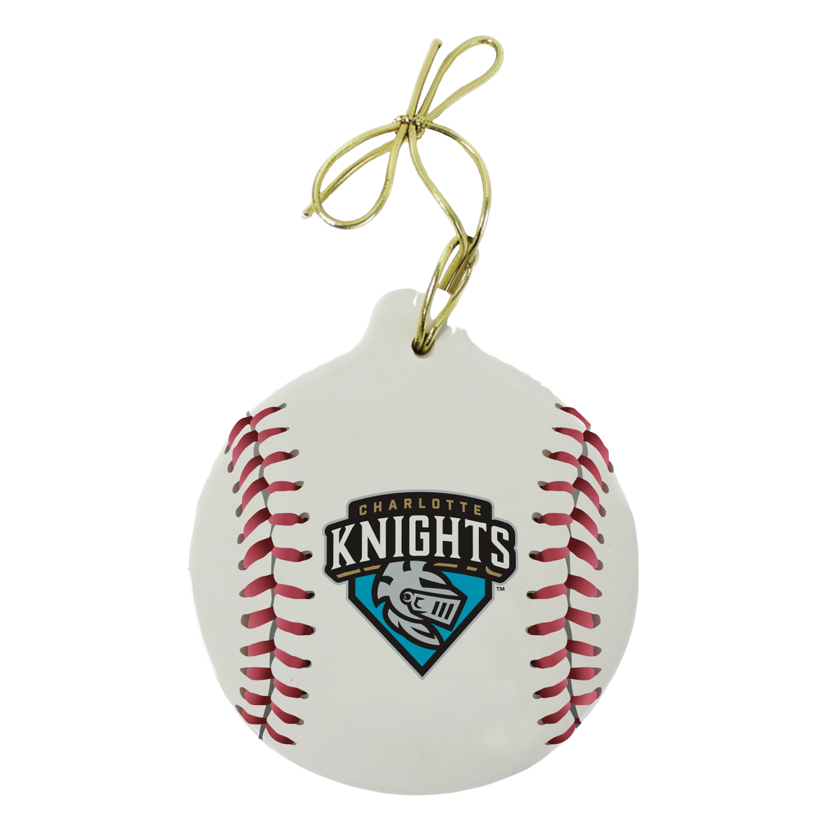 Charlotte Knights Jardine Baseball Ornament